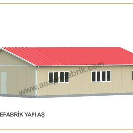 125 m² Prefabrik Yatakhane