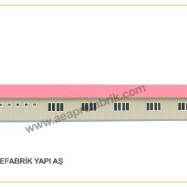 329 m² Prefabrik Yatakhane