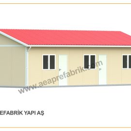 60 m² Prefabrik Yatakhane