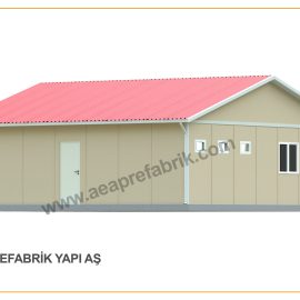 80 m² Prefabrik Yatakhane