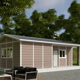 47 m² Tek Katlı Prefabrik Ev