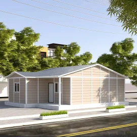 74 m² Tek Katlı Prefabrik Ev
