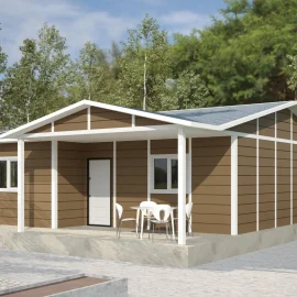 87 m² Tek Katlı Prefabrik Ev