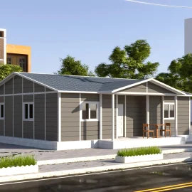 98 m² Tek Katlı Prefabrik Ev