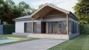 Yeşim 115 m² Tek Katlı Hafif Çelik Ev